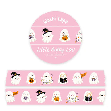 Little Lefty Lou | Pink Ghosts Halloween Washi Tape