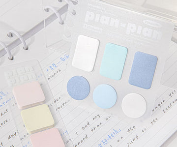 Planwith- | Notas Adhesivas Plan Plan Square Blue