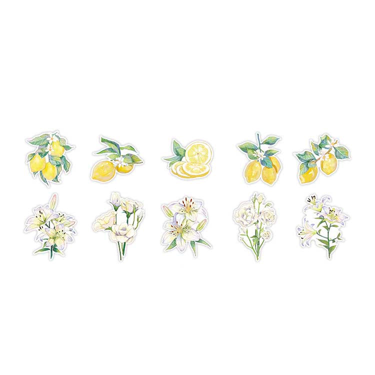Papermore | Pegatinas Plant and Flower Journal Lemon