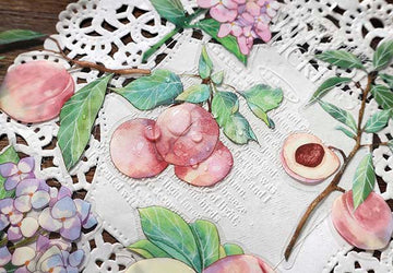Papermore | Pegatinas Plant and Flower Journal Peach