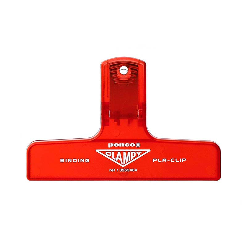 Penco | Clip de Plástico Clear Red
