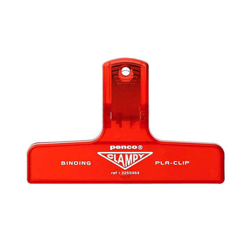 Penco | Clip de Plástico Clear Red