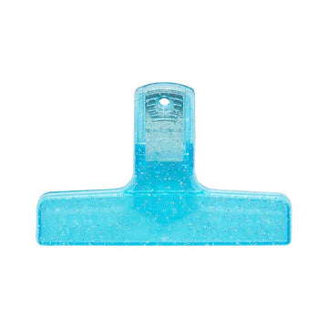 Penco | Clip de Plástico Glitter Light Blue