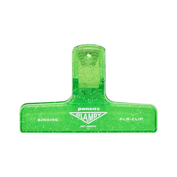 Penco | Clip de Plástico Glitter Light Green