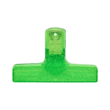 Penco | Clip de Plástico Glitter Light Green