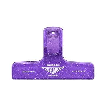 Penco | Clip de Plástico Glitter Purple