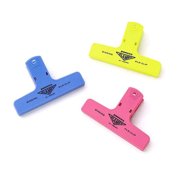 Penco | Clip de Plástico Neon Yellow