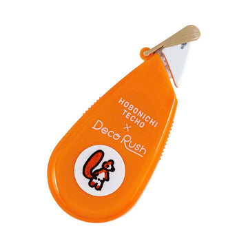 Hobonichi | Cinta Decorativa Deco Rush Plus x Hobonichi Squirrel Squadron by 100%ORANGE