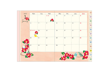 Midori | Agenda Pocket A6 Bird 2025 (Semanal)