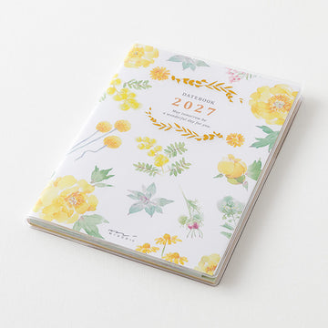 Midori | Agenda Pocket A6 Country Time Flower 2027 (Semanal)