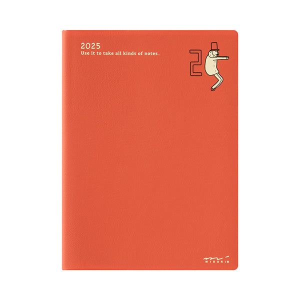 Midori | Agenda Pocket A6 Ojisan 2025 (Mensual)