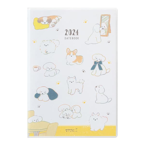 Midori | Agenda Pocket B6 Dog 2024 (Semanal)