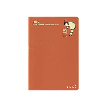 Midori | Agenda Pocket Mini Ojisan 2027 (Mensual)