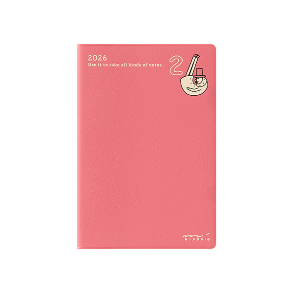Midori | Agenda Pocket Mini Ojisan 2026 (Mensual)