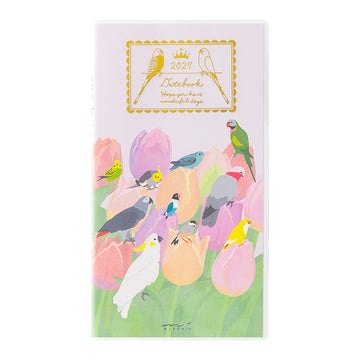 Midori | Agenda Pocket Slim Bird 2027 (Mensual)