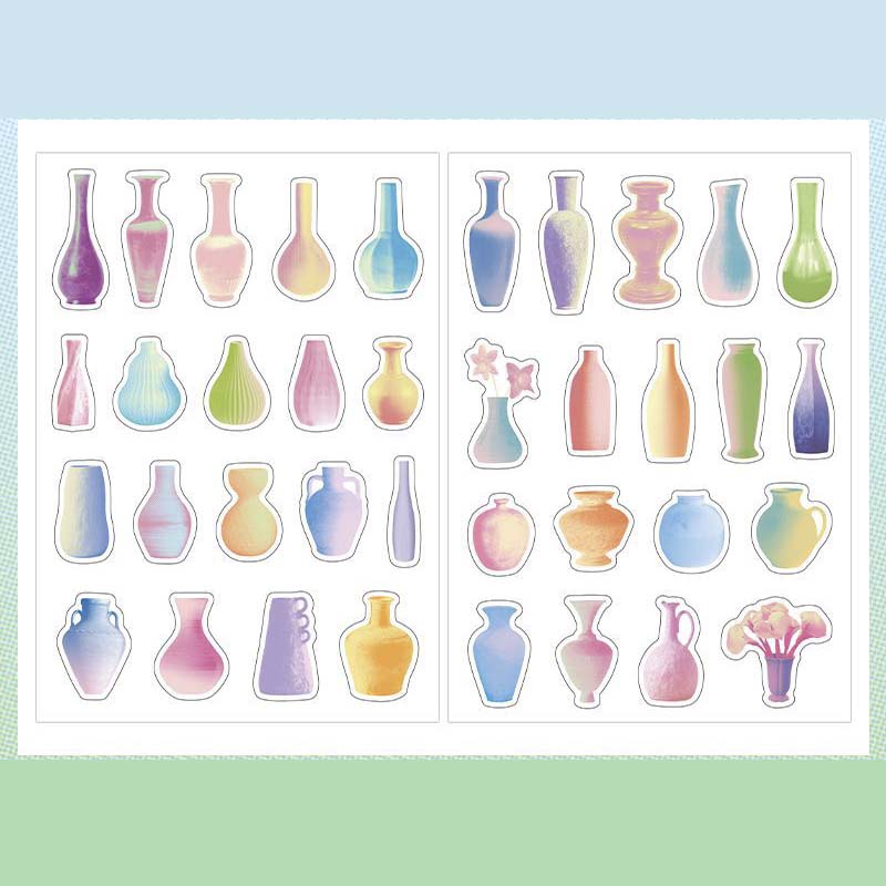 Papermore | Pegatinas Poetry Of Light And Shadow Light Vases