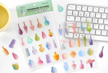 Papermore | Pegatinas Poetry Of Light And Shadow Light Vases