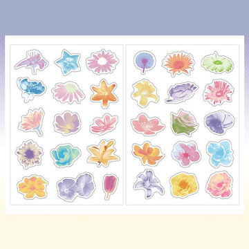 Papermore | Pegatinas Poetry Of Light And Shadow Summer Flower