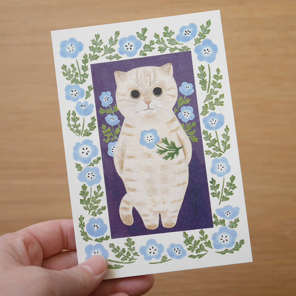 4Legs | Postal Cat in a Picture Book #17 Cream Cat