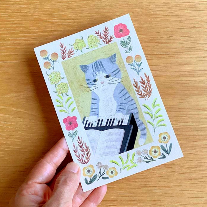 4Legs | Postal Cat in a Picture Book New5 Saba Piano
