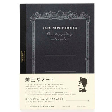 Apica | Cuaderno Premium A4 Silky Black (Puntos)