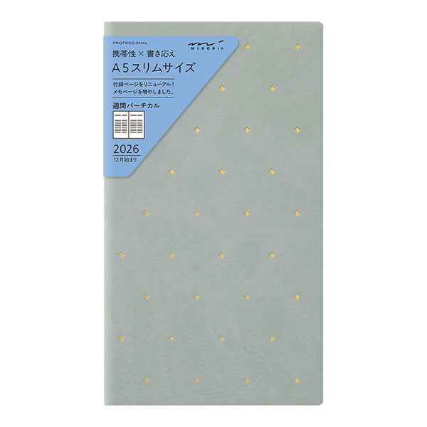 Midori | Agenda Professional PRD 2026 Star (Semanal)