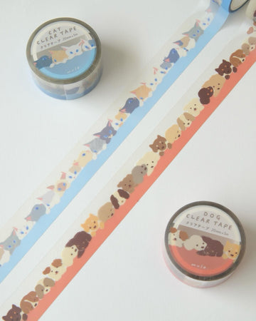 RyuRyu | Kitten Blue Clear Tape