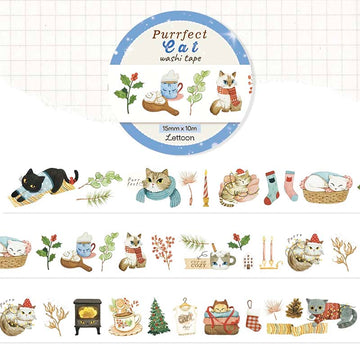 LETTOOn | Purrfect Cat Washi Tape