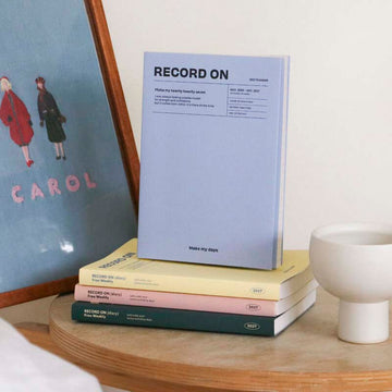 Iconic | Agenda Record On B6 2027 Serenity Blue (Semanal)