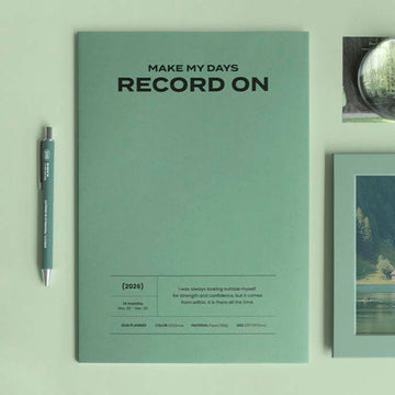 Iconic | Agenda Record On A4 2026 Grover (Mensual)