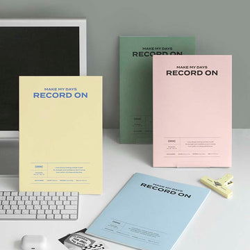 Iconic | Agenda Record On A4 2026 Grover (Mensual)