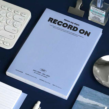 Iconic | Agenda Record On A5 2027 Serenity Blue (Semanal)