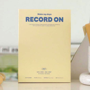 Iconic | Agenda Record On A5 2027 Butter (Semanal)