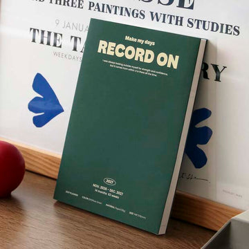 Iconic | Agenda Record On A5 2027 Moss Green (Semanal)