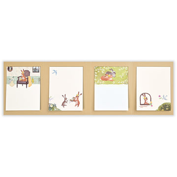 NB CO | Set de Notas Adhesivas Rabbit Floral Ornament