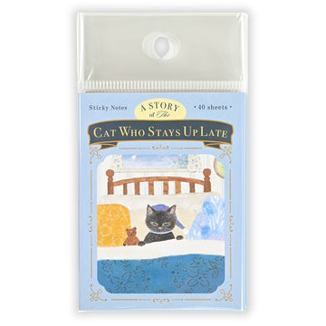 NB CO | Set de Notas Adhesivas Cat Who Stays Up Late