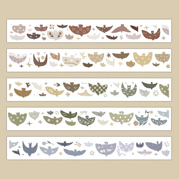 YiEr | Pegatinas en Rollo Rainbow Birds