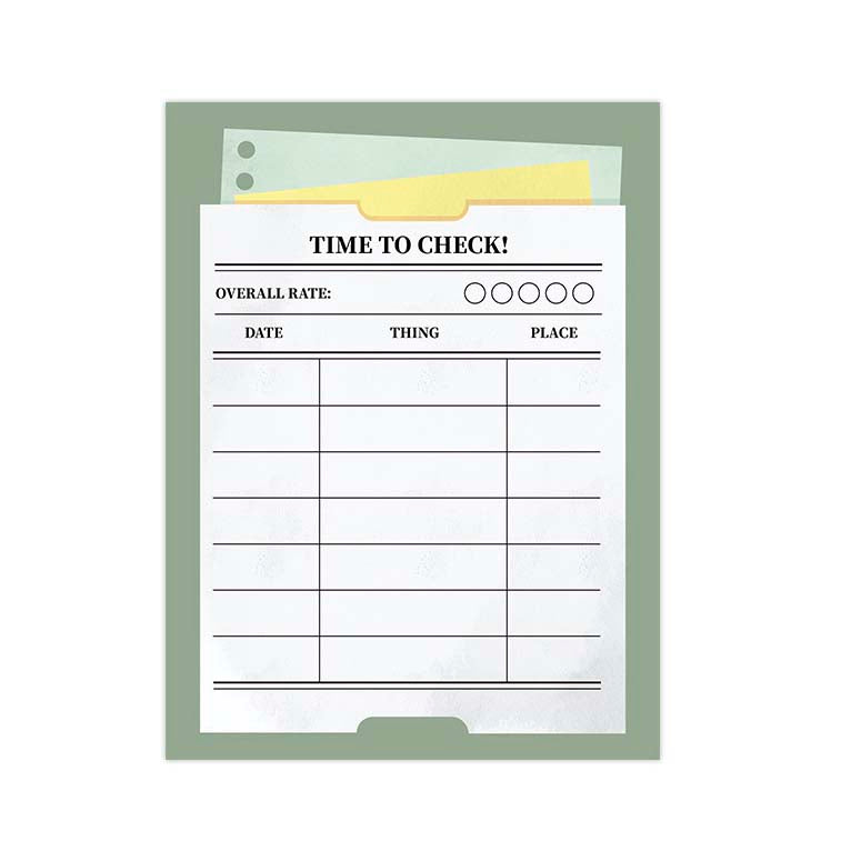 Infeel.me | Decorative Papers Record Event Second Happy Plans