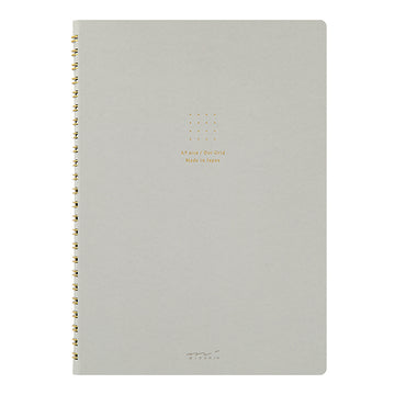 Midori | Cuaderno Anillas Color A5 Puntos Gray