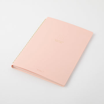 Midori | Cuaderno Anillas Color A5 Puntos Pink