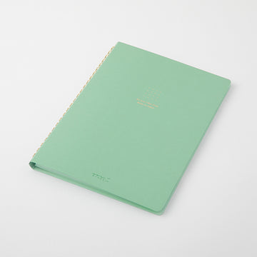 Midori | Cuaderno Anillas Color A5 Puntos Green