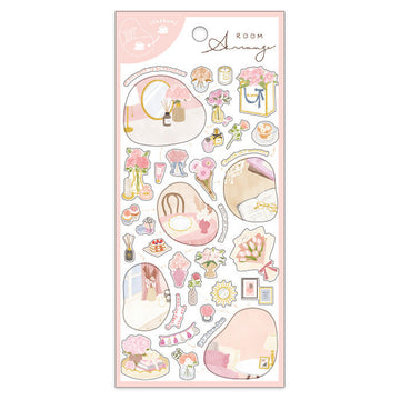 Mind Wave | Room Arrangement Flower Stickers 