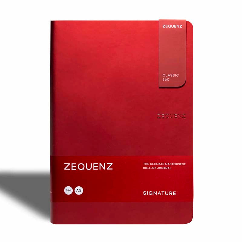 Zequenz | Cuaderno Signature Classic A5 Red (Liso)