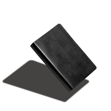 Zequenz | Signature Classic B6 Black Notebook (Checkered)