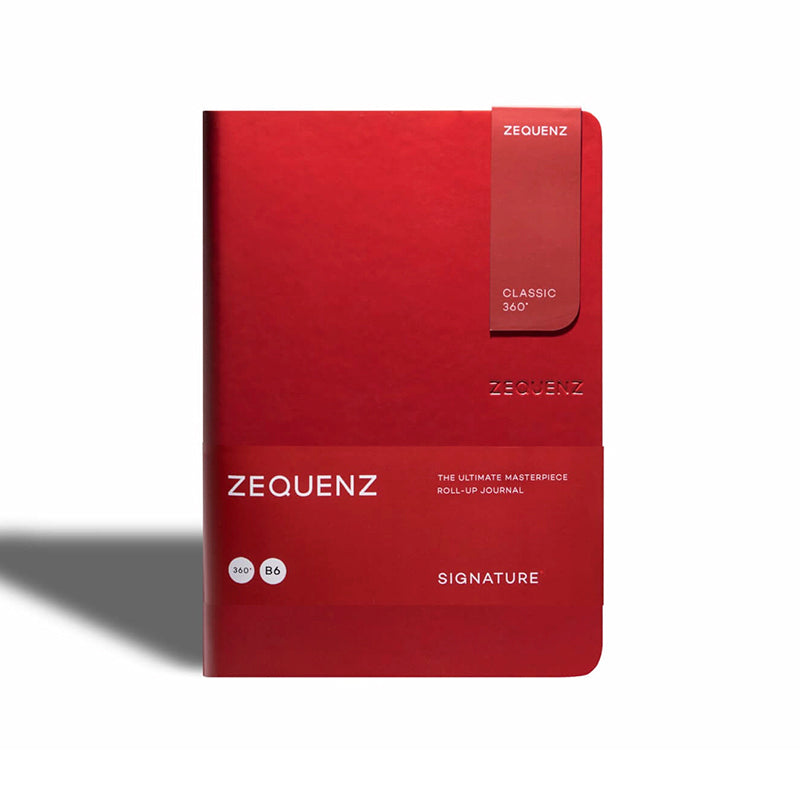 Zequenz | Cuaderno Signature Classic B6 Red (Liso)