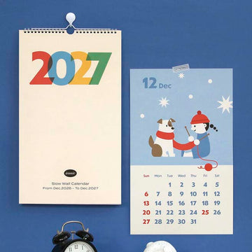 Iconic | Calendario de Pared Slow 2027