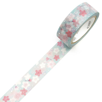 Saien | Foil Sakura Shabon Washi Tape