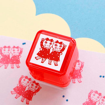 Sanby | Sello Entintado Yumi Kitagishi Red Duo