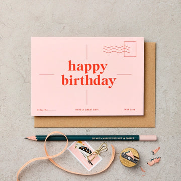 Katie Leamon | Seaside Happy Birthday Greeting Card