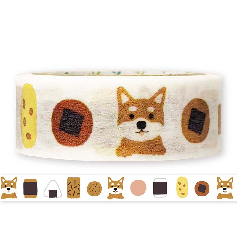 Seal-do | Shiba Inu to O-Sembei  Washi Tape